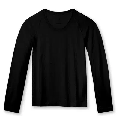 On/off Essentials Women's Bamboo Long Sleeve Tee - Black