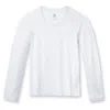 On/off Essentials Women's Bamboo Long Sleeve Tee - White In White