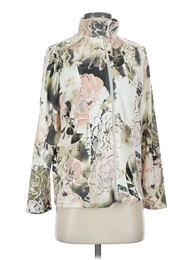 Pre-owned Onque Casuals Cardigan Sweater In White