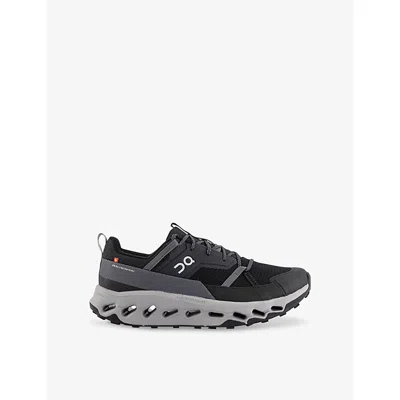 On-running Mens  Cloudhorizon Mesh Low-top Trainers In Black Alloy