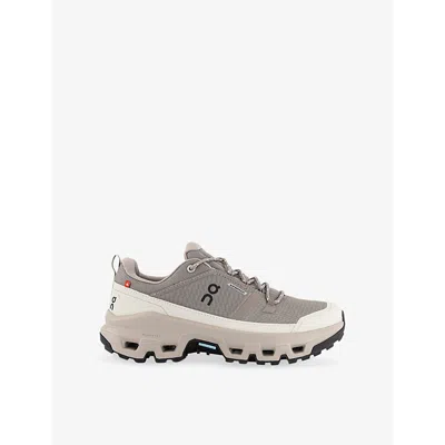 On-running Mens Cinder Fog Cloudrock Waterproof Textile Low-top Trainers