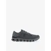 On-running Mens  Cloud X 4 Ad Cushioned-sole Mesh Low-top Trainers In Stone Black