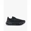 On-running Mens Eclipse Black Cloudtilt Cushioned-sole Mesh Low-top Trainers In Eclipse Black