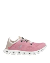 On-running Woman Sneakers Antique Rose Size 6.5 Textile Fibers In Pink