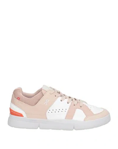 On-running Woman Sneakers Blush Size 7 Textile Fibers In Pink