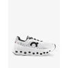 On-running Womens All White F Cloudmonster Cushioned Chunky-soled Mesh Low-top Trainers In All White F