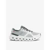 On-running Womens Frost White F Cloudrunner 2 Cushioned-sole Mesh Low-top Trainers In Frost White F