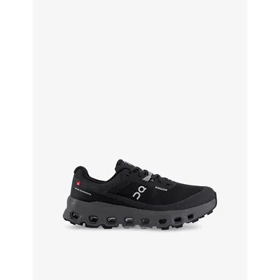 On-running Womens  Cloudvista 2 Waterproof Mesh Low-top Trainers In Black Eclipse F