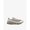 On-running Womens  Cloudvista 2 Waterproof Mesh Low-top Trainers In Fog Cinder F
