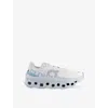 On-running Womens Frost Wash F Cloudmonster Chunky-sole Mesh Low-top Trainers In Frost Wash F