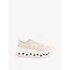 On Running Womens Dew Ivory F Cloudmonster Void Mesh Low-top Trainers In Dew Ivory F