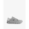 On-running Womens  Cloud X 4 Ad Cushioned-sole Mesh Low-top Trainers In Wolf Alloy F