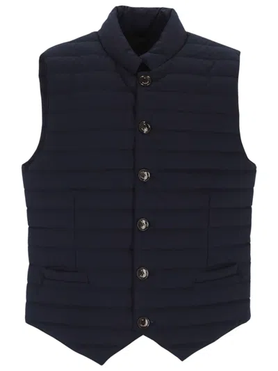 Onthebund Down Gilet In Blue