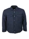 Onthebund Jacket In Dark Blu