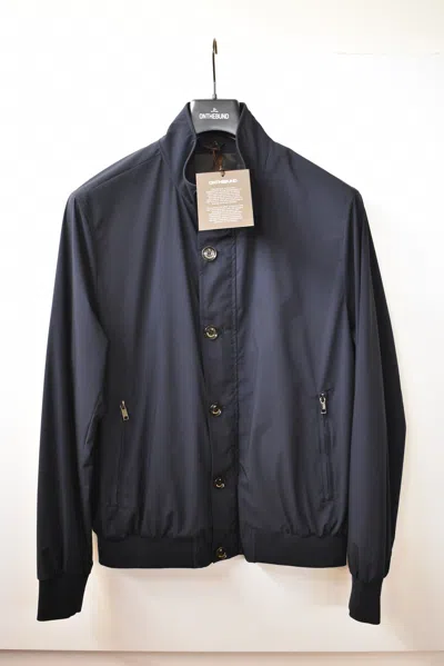 Onthebund Lightweight Bomber Jacket For Men In Blue