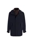 Onthebund Men's Jacket  Wotechlong 18 Blu