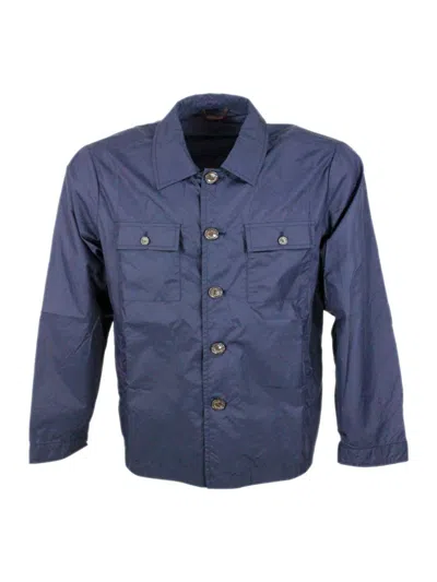 Onthebund Shirt In Blue