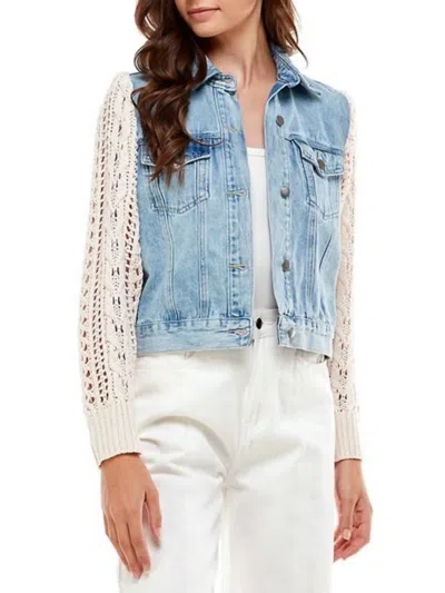 Ontwelfth Unhealthy Obsession Jacket In Blue