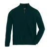 Onward Reserve James Cashmere 1/4 Zip Sweater In Botanical Garden In Green