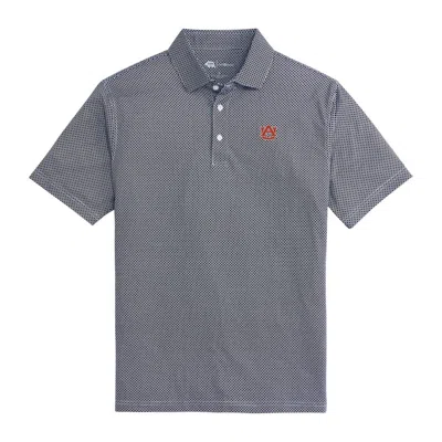 Onward Reserve Men's Auburn Scope Printed Performance Polo In Navy Blue Multi In Gray