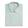 Onward Reserve Men's Classic Fit Quad Button Down Shirt In Sinclair In Blue