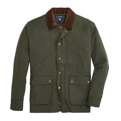 Onward Reserve Men's Red Hills Stretch Canvas Coat In Olive In Green