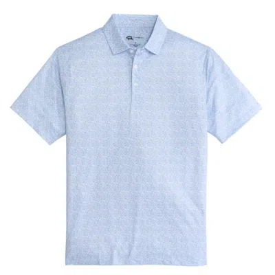 Onward Reserve Men's Snack Bar Performance Polo In Orchid In Blue