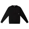 Ony Black Oversized Sweater In Black