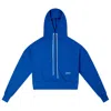 ONY BLUE WOMEN'S CROPPED HOODIE