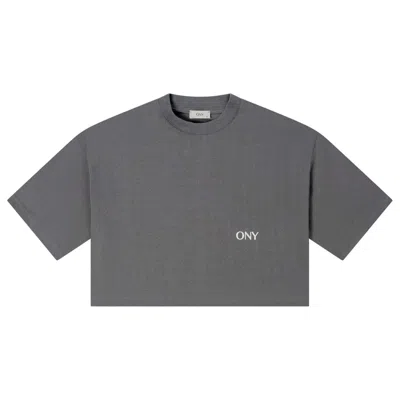 Ony Grey Women's Cropped T-shirt