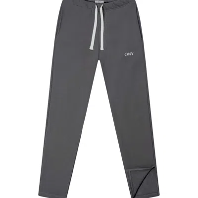 Ony Men's Grey Split Sweatpants