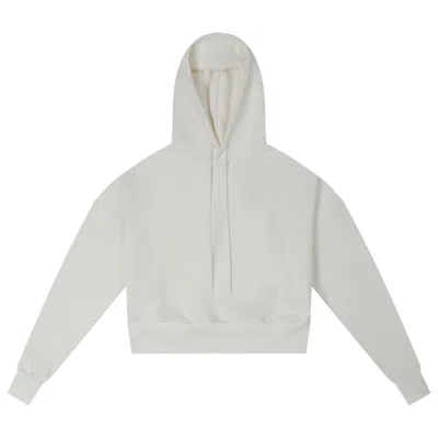 Ony Off-white Women's Cropped Hoodie
