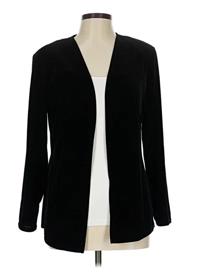Pre-owned Onyx Nite Cardigan Sweater In Black