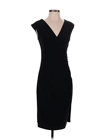 Pre-owned Onyx Nite Cocktail Dress In Black