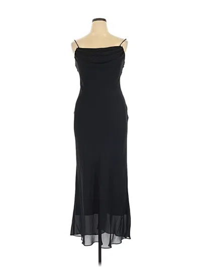 Pre-owned Onyx Nite Cocktail Dress In Black