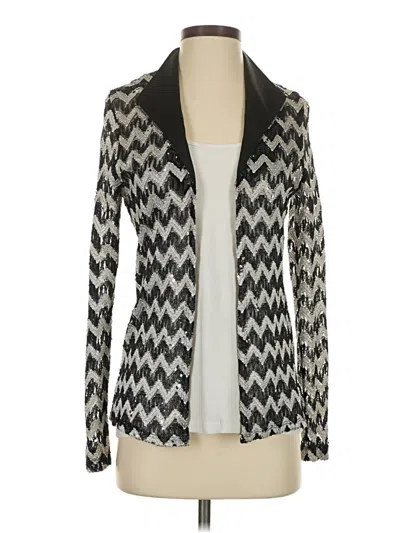 Pre-owned Onyx Nite Kimono In Black