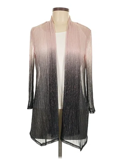Pre-owned Onyx Nite Kimono In Silver