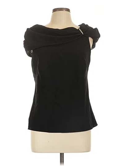 Pre-owned Onyx Nite Sleeveless Blouse In Black