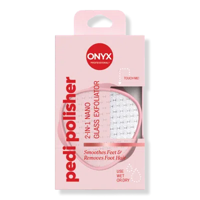 Onyx Professional Pedi Polisher 2-1 Nano Glass Exfoliator