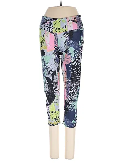 Pre-owned Onzie Active Pants In Blue