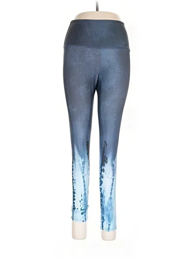 Pre-owned Onzie Active Pants In Blue