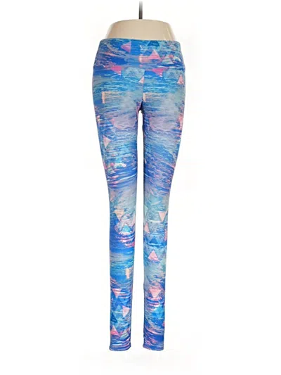 Pre-owned Onzie Active Pants In Blue