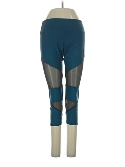 Pre-owned Onzie Active Pants In Blue