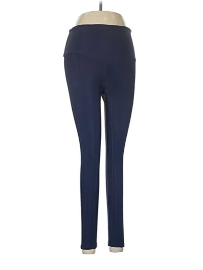 Pre-owned Onzie Active Pants In Blue