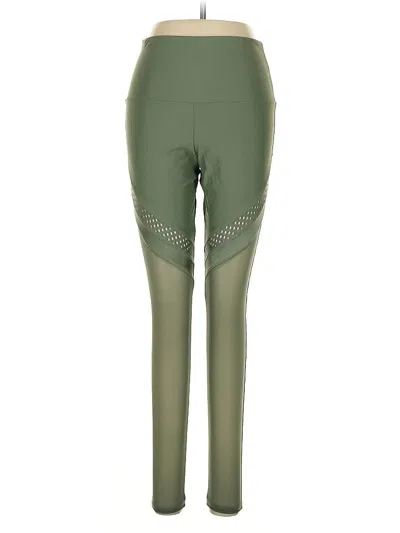 Pre-owned Onzie Active Pants In Green