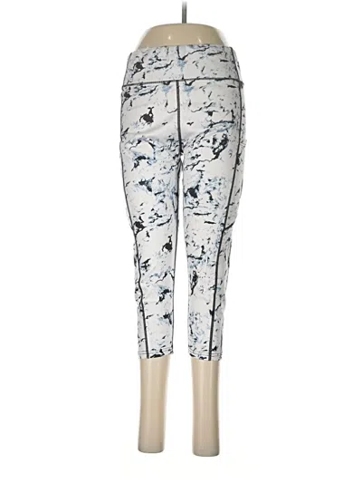 Pre-owned Onzie Active Pants In Ivory