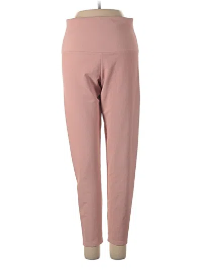 Pre-owned Onzie Active Pants In Pink