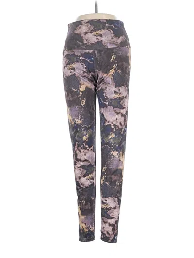 Pre-owned Onzie Active Pants In Purple