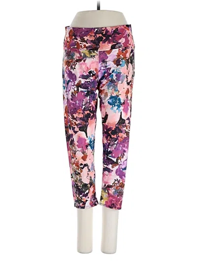 Pre-owned Onzie Active Pants In Purple