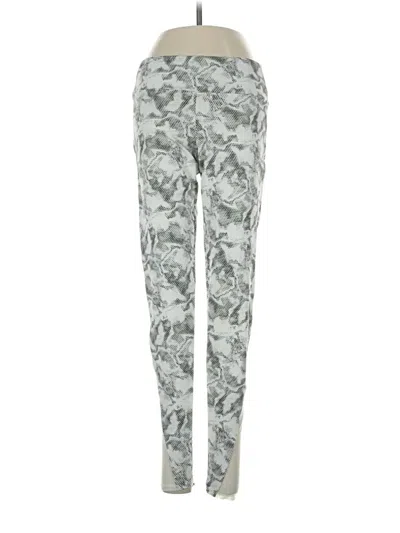 Pre-owned Onzie Active Pants In Silver